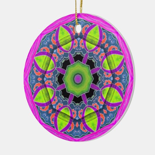 FluRoDelica Bloem Sticker Keramisch Ornament (Links)