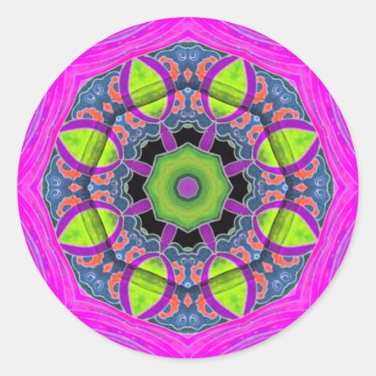 FluRoDelica VloerSticker Ronde Sticker (Voorkant)