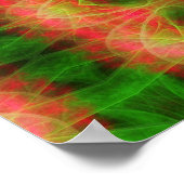 FluROHeartzi-Poster Poster (Hoek)