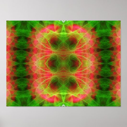 FluROHeartzi-Poster Poster (Voorkant)