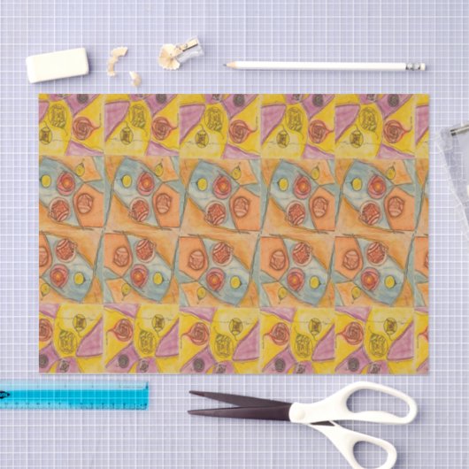 Flush colors tissuepapier (Craft)