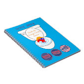Flush De Oranje Clown Thunder_Cove Notitieboek (Rechterzijde)