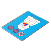 Flush De Oranje Clown Thunder_Cove Notitieboek (Linkerzijde)