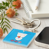 Flush De Oranje Clown Thunder_Cove Sleutelhanger (Voorkant Rechts)