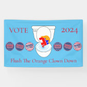 Flush De Oranje Clown Thunder_Cove Spandoek (Horizontaal)