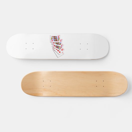 Flush Diamonds Persoonlijk Skateboard (Horizontaal)
