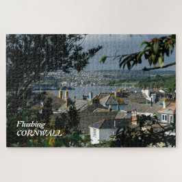 Flushing Cornwall Picturesque Schilderachtig Legpuzzel