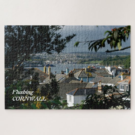 Flushing Cornwall Picturesque Schilderachtig Legpuzzel (Horizontaal)
