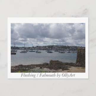 Flushing / Falmouth door OllyArt fotografie Briefkaart