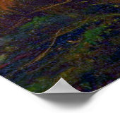 Flushing Grouse Long Lake Game Bird Hunting Poster (Hoek)