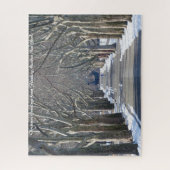 Flushing Meadow Park. kerstcadeautjes Legpuzzel (Verticaal)