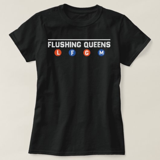 Flushing Queens LFGM T-shirt (Design voorkant)