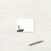 Flute and Fire Kokopelli Post-it® Notes (Op bureau)