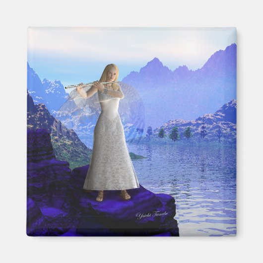 Flute Angel 2 Magneet (Voorkant)
