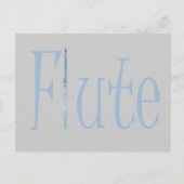 Flute Briefkaart (Voorkant)