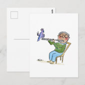 Flute Briefkaart (Voorkant / Achterkant)