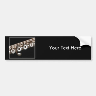 Flute Bumpersticker