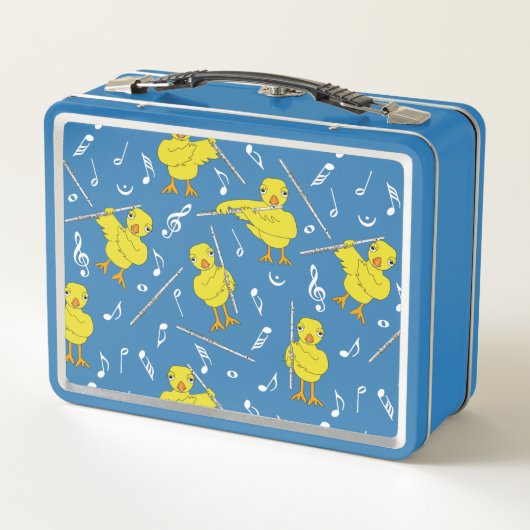 Flute Chick Flute Muzieknoten (Achterkant)