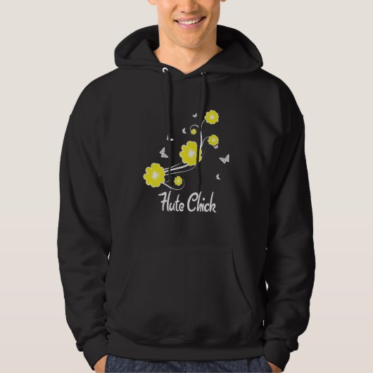 Flute Chick Hoodie (Voorkant)