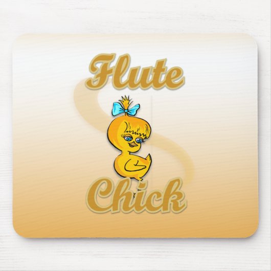 Flute Chick Muismat (Voorkant)