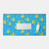 Flute Chick Muzieknoten Bureaumat (Keyboard & Muis)