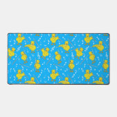 Flute Chick Muzieknoten Bureaumat (Voorkant)