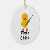 Flute Chick Ornament (Rechts)