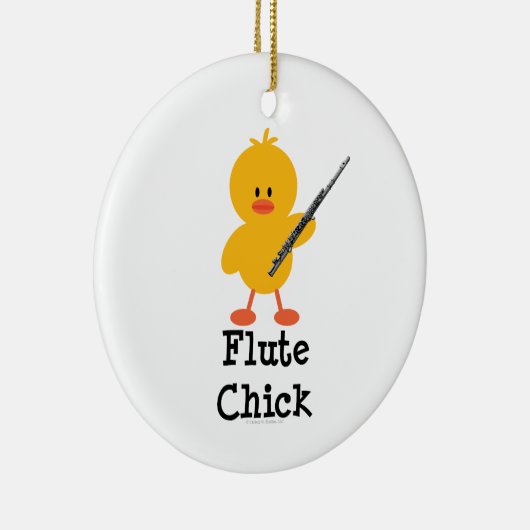 Flute Chick Ornament (Rechts)