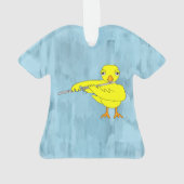 Flute Chick Ornament (achterkant)