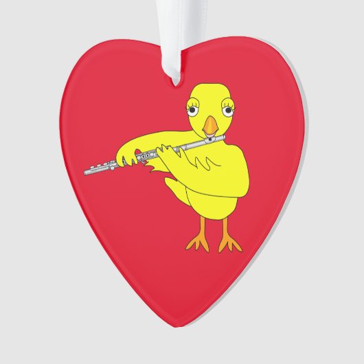 Flute Chick Ornament (voorkant)