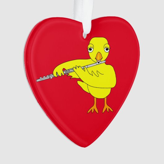 Flute Chick Ornament (voorkant)