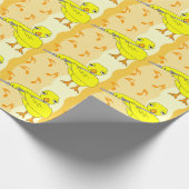 Flute Chick Pattern Cadeaupapier (Hoek)