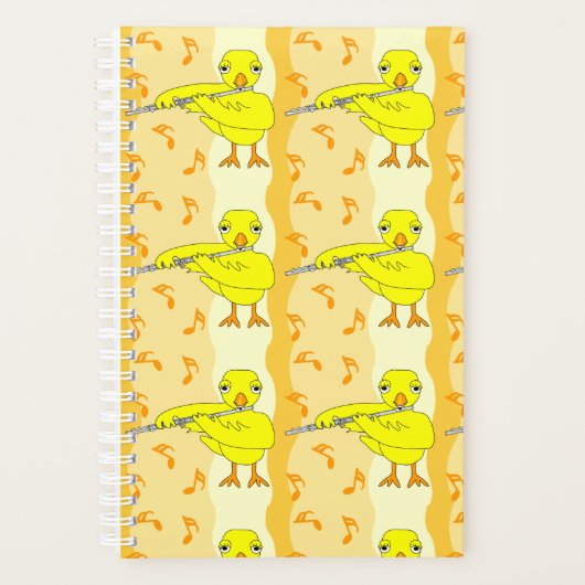 Flute Chick Pattern Planner (Voorkant)