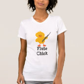Flute Chick T-shirt (Voorkant)