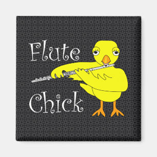 Flute Chick-tekst Magneet