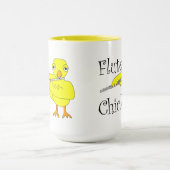 Flute Chick-tekst Mok (Midden)