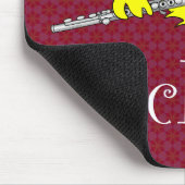 Flute Chick-tekst Muismat (Hoek)