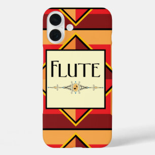 Flute Decorative Block iPhone 16 Plus Hoesje