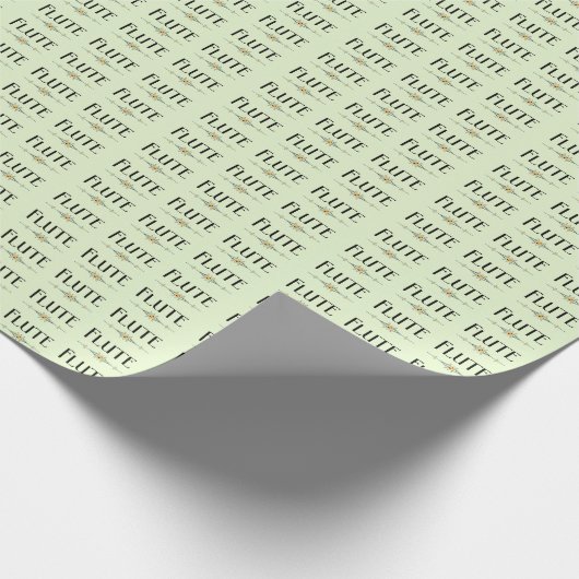 Flute Decorative Line Cadeaupapier (Hoek)