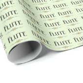 Flute Decorative Line Cadeaupapier (Rol Hoek)