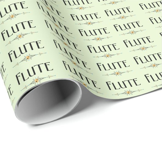 Flute Decorative Line Cadeaupapier (Rol Hoek)