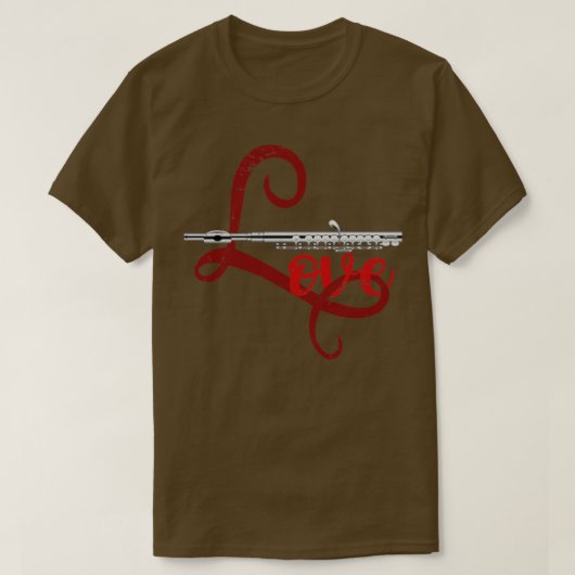 Flute der Liefde T-shirt (Design voorkant)