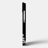 Flute die zwart-wit wordt afgespeeld door zigeuner Case-Mate iPhone case (Achterkant / Links)