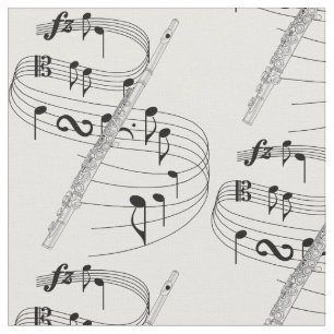 Flute Fabric Stof