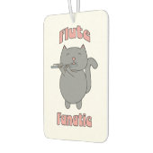 Flute Fanatic Gray Cat Pink Luchtverfrisser (Links)