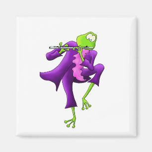 Flute Frog Magneet