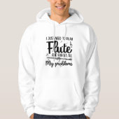 Flute Gezegden | Muziekinstrument Hobby Gift Hoodie (Voorkant)
