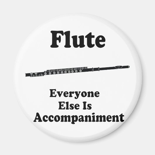 Flute Gift Magneet (Voorkant)