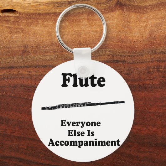 Flute Gift Sleutelhanger (Voorkant)