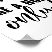 Flute Girl | Flute Flute Gift Ideeën Poster (Hoek)